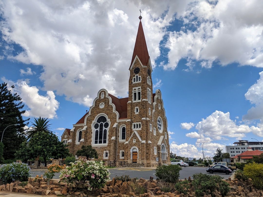 The route in Windhoek